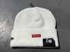 NEW Supreme x New Era Old English Beanie - White