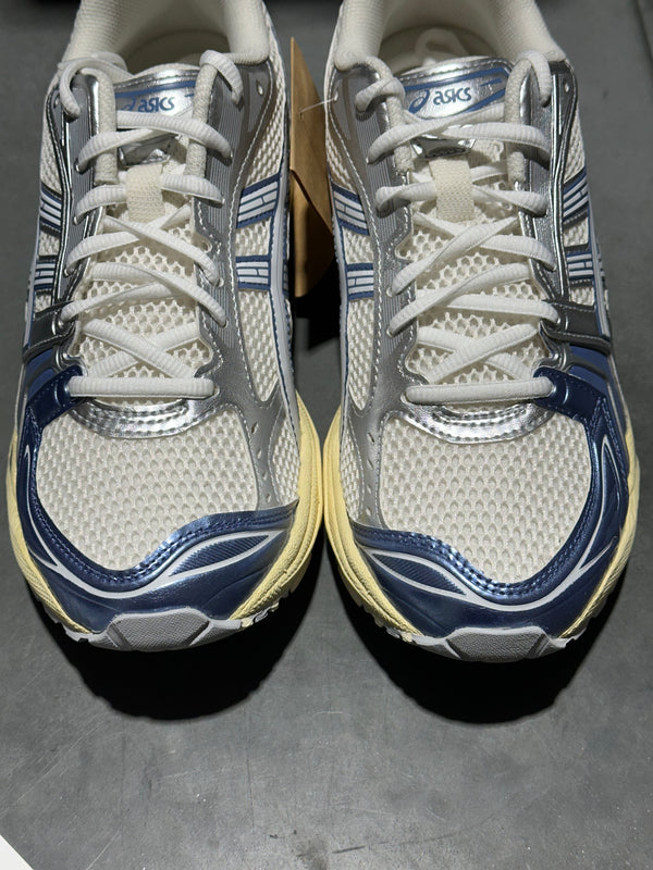 ASICS Gel-Kayano 14 - Cream Metallic Blue Size 8.5