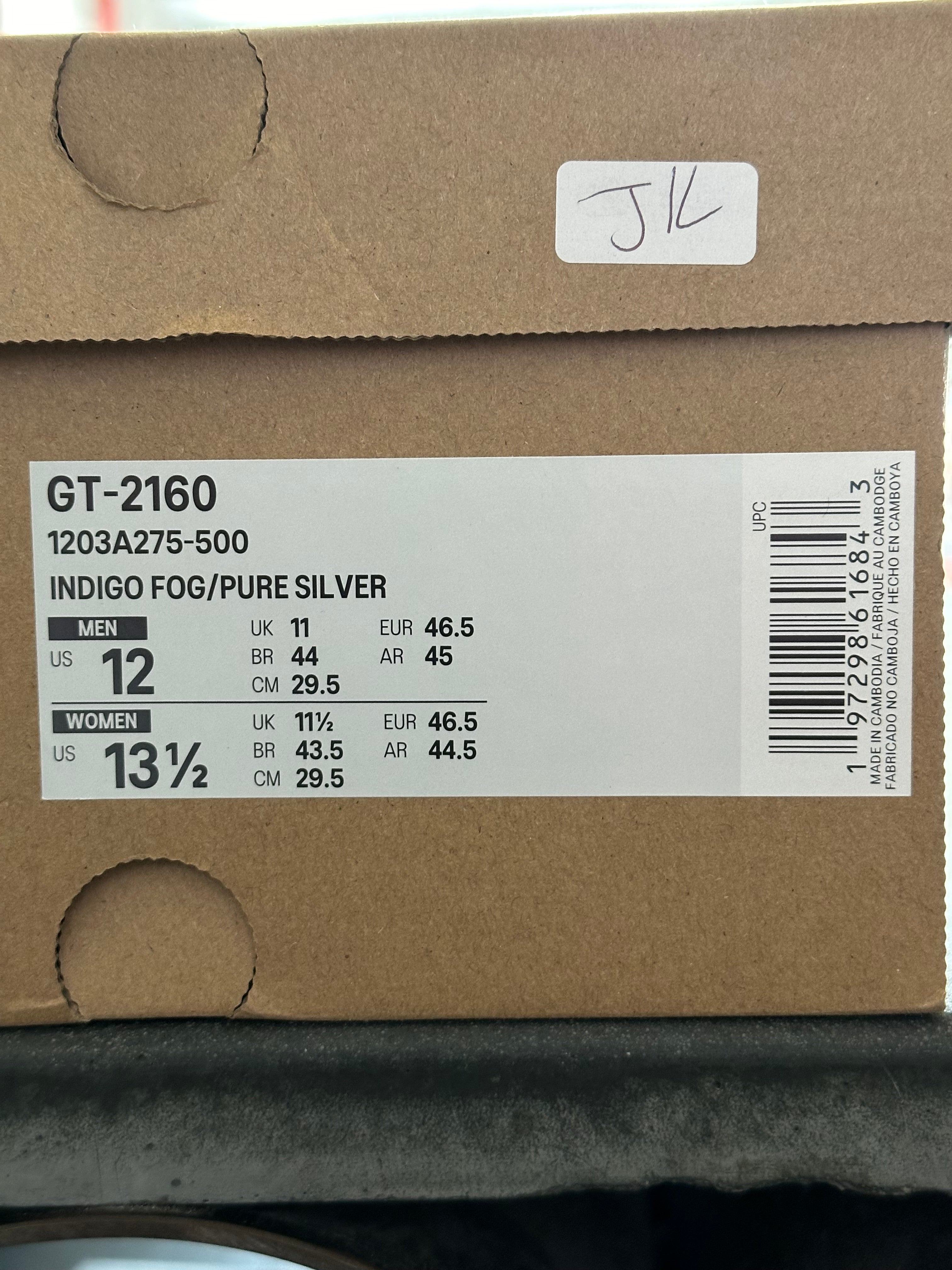 Asics GT 2160 - Indigo Size 12