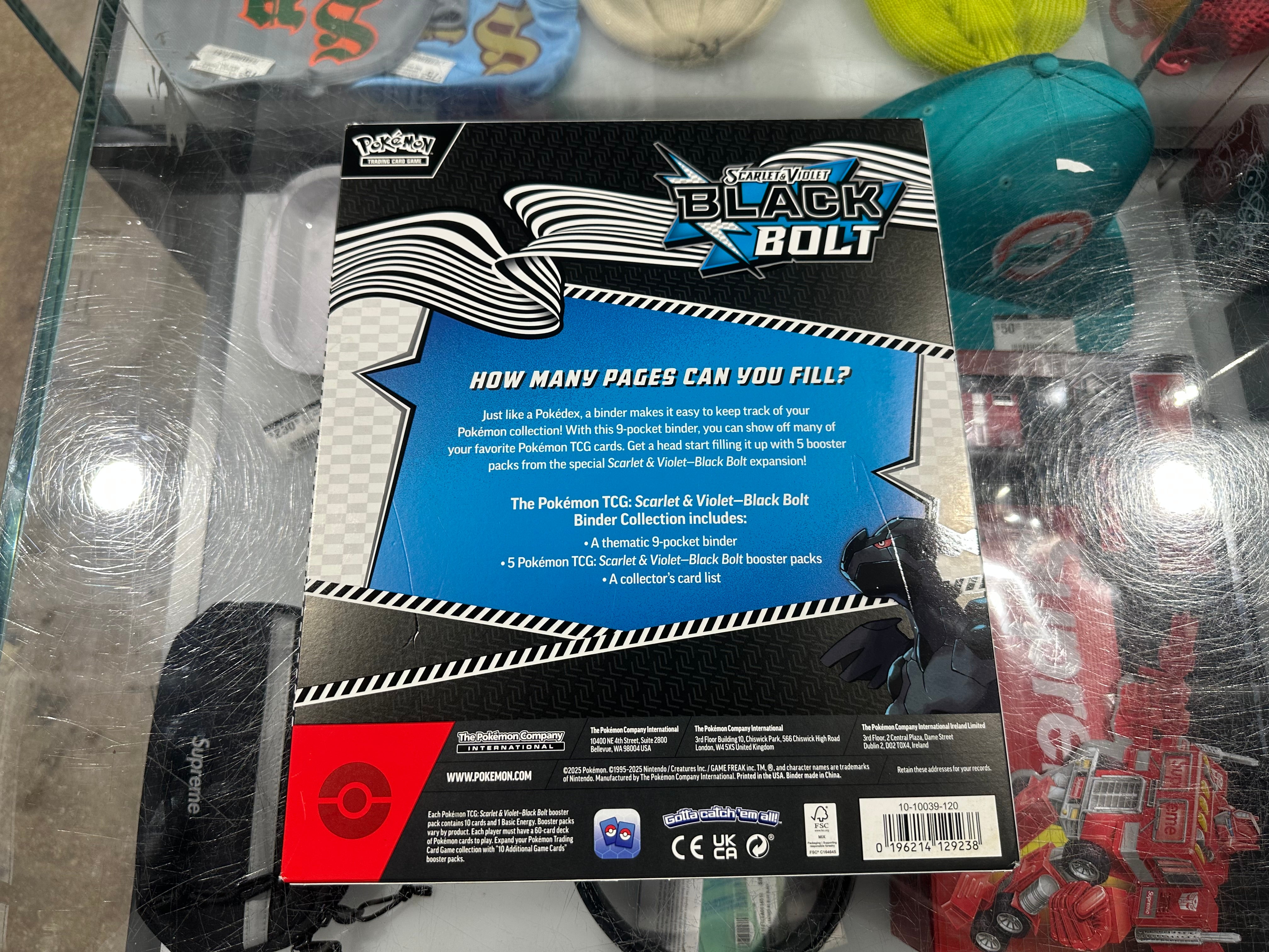 Pokémon Scarlet & Violet - Black Bolt Binder Collection