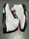 Air Jordan 5 Retro - Fire Red Silver Tongue 2020 Size 11.5