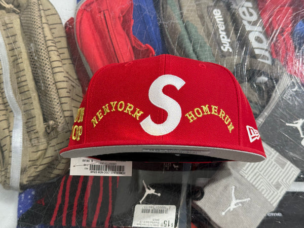 NEW Supreme x Homerun S Logo New Era Fitted