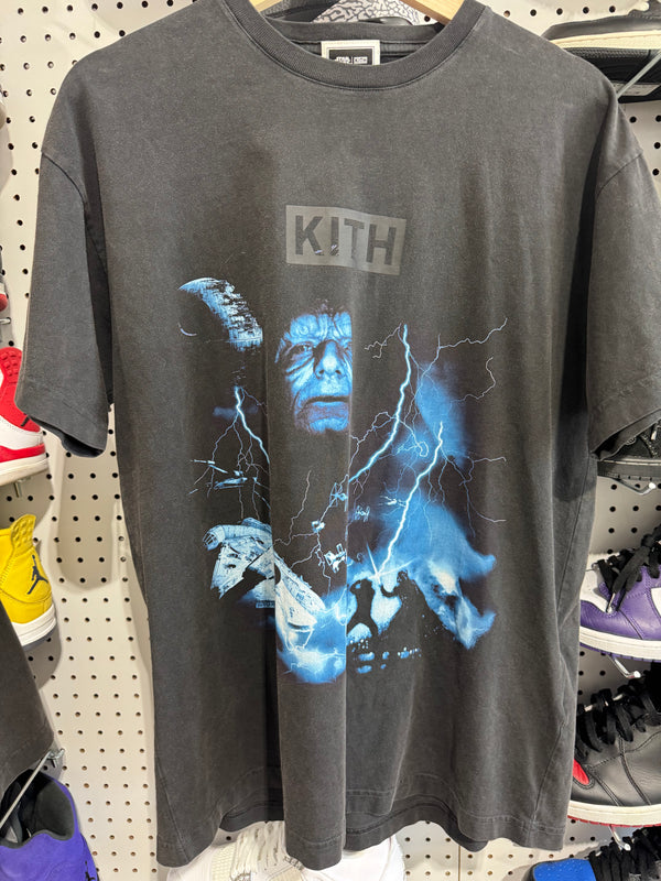Kith x Star Wars Lightning Tee - Black Size Small