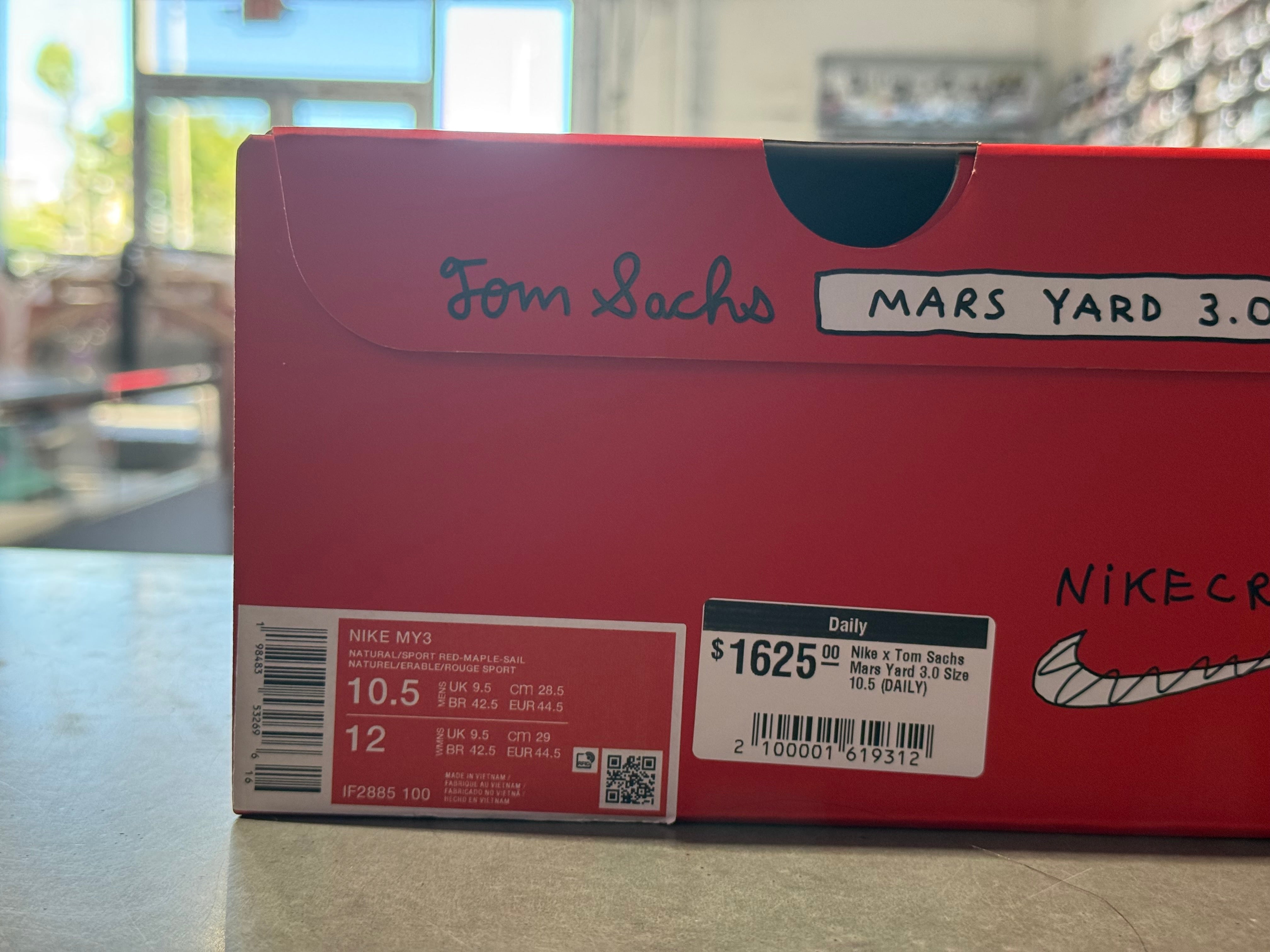 Nike x Tom Sachs Mars Yard 3.0 Size 10.5
