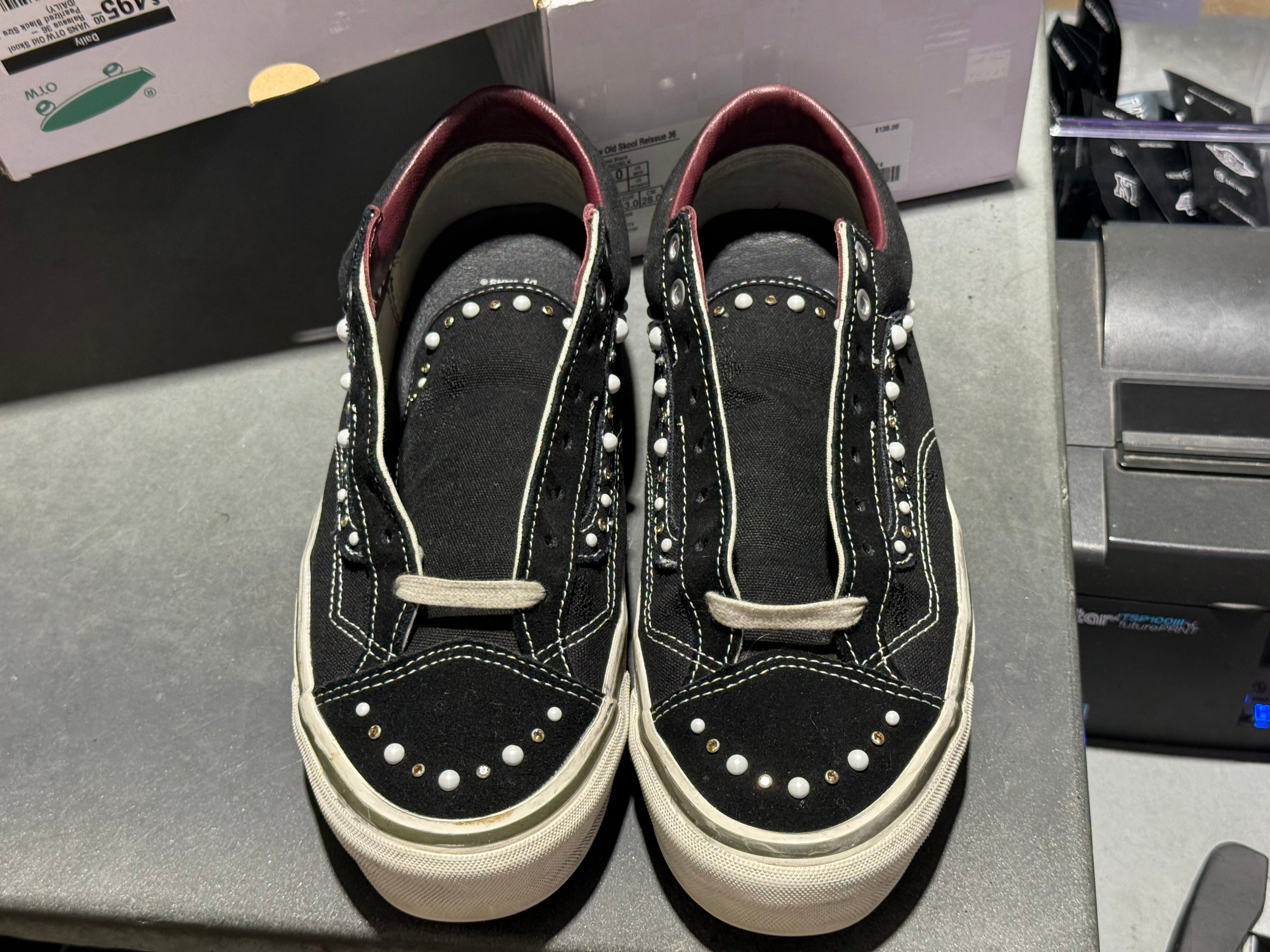 VANS OTW Old Skool Reissue 36 - Pearlized Black Size 10