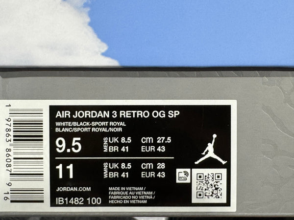 Air Jordan 3 Retro - Seoul 2.0 Size 9