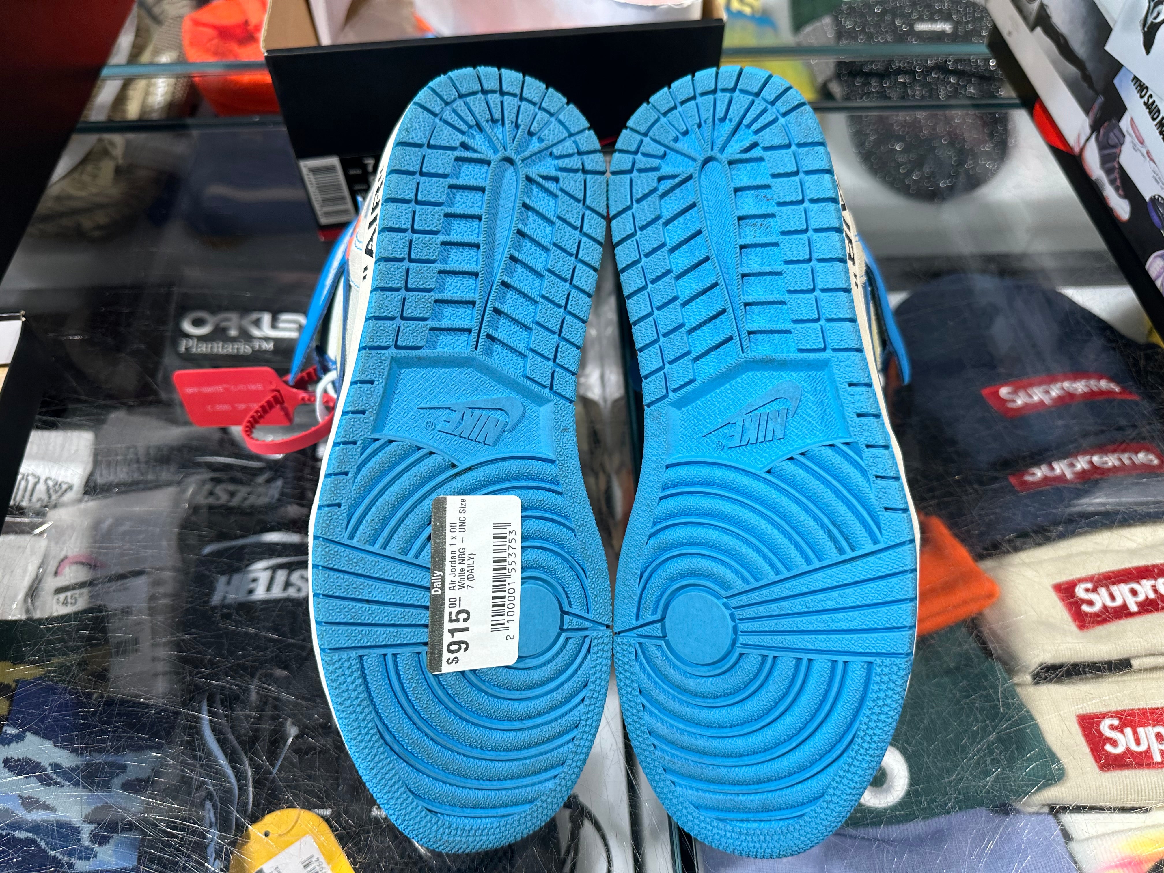 Air Jordan 1 x Off White NRG - UNC Size 7