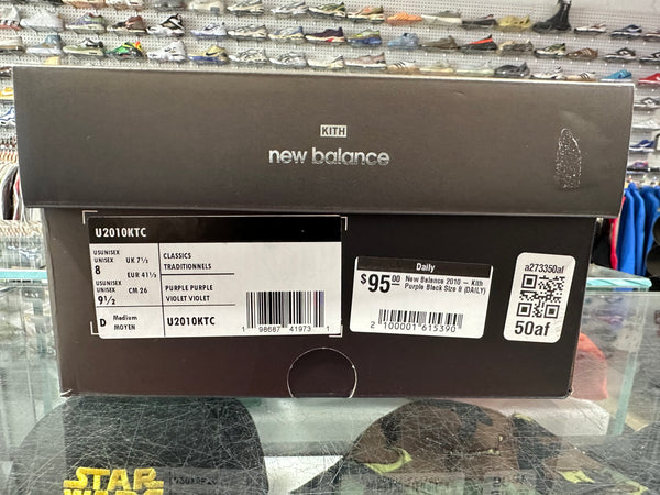 New Balance 2010 - Kith Purple Black Size 8