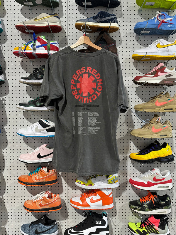 USED RHCP 22-23 Tour Tee - Grey Size Large
