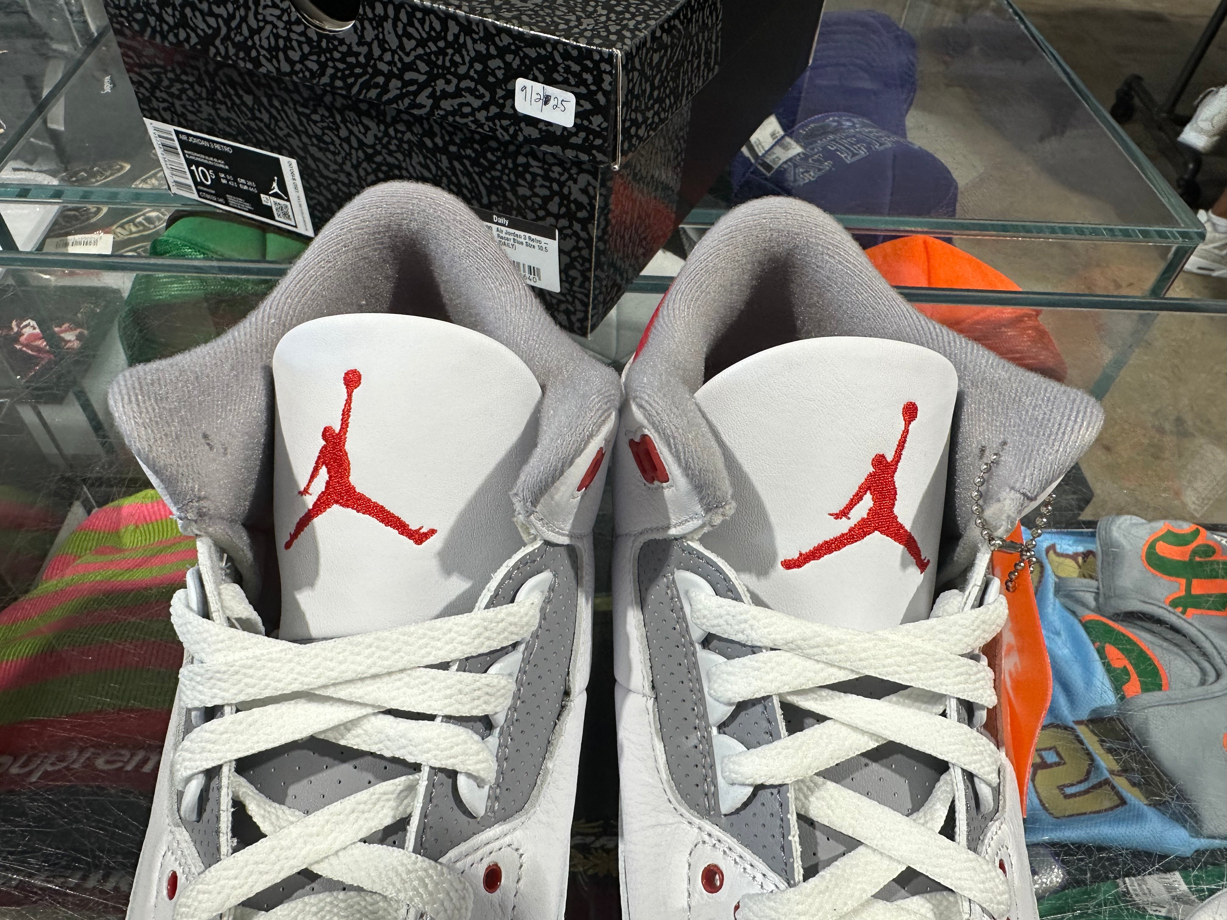 Air Jordan 3 Retro - Fire Red 2022 Size 10.5