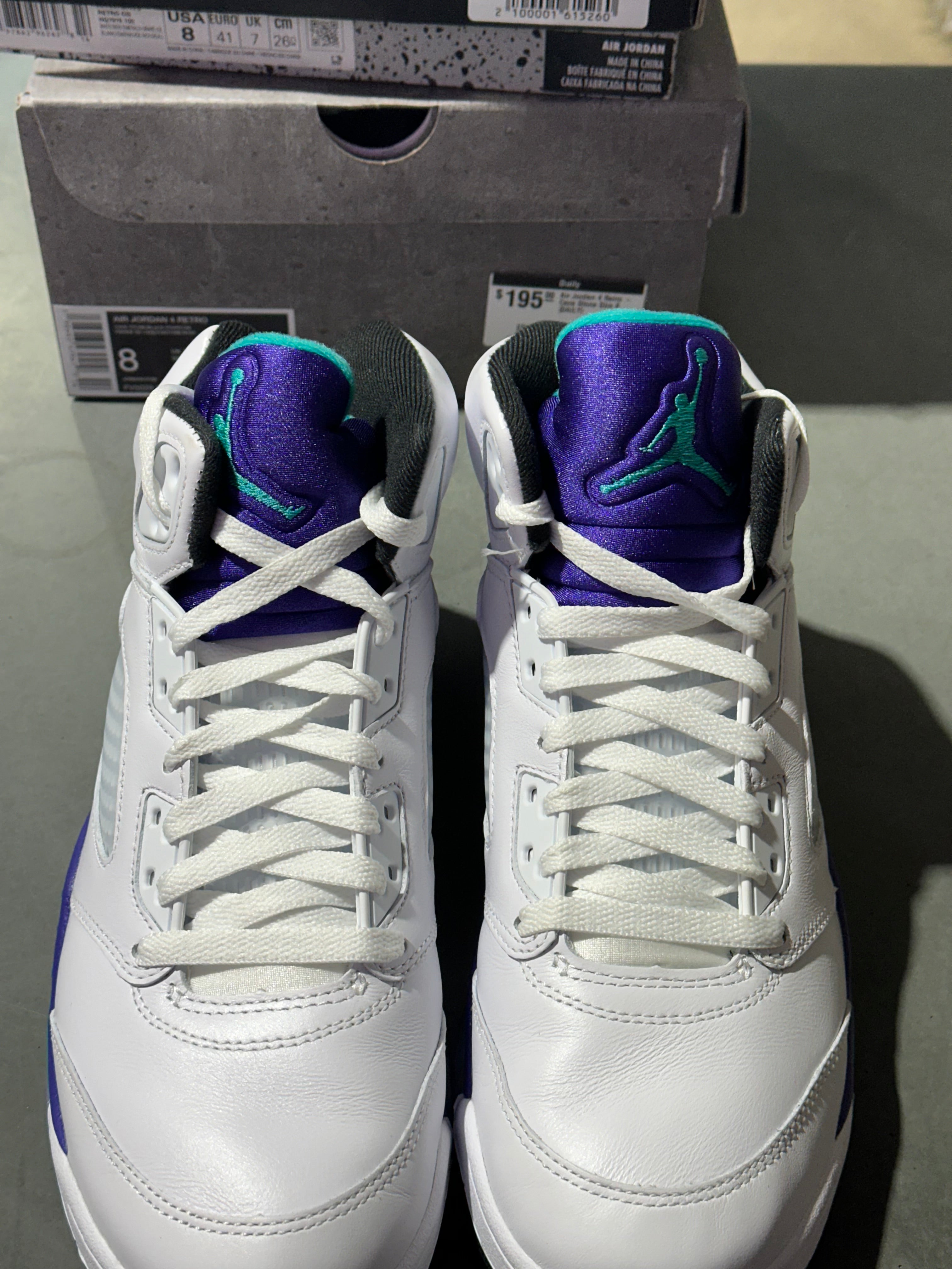 Air Jordan 5 Retro - Grape 2025 Size 8