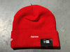 NEW Supreme x New Era Old English Beanie - Red