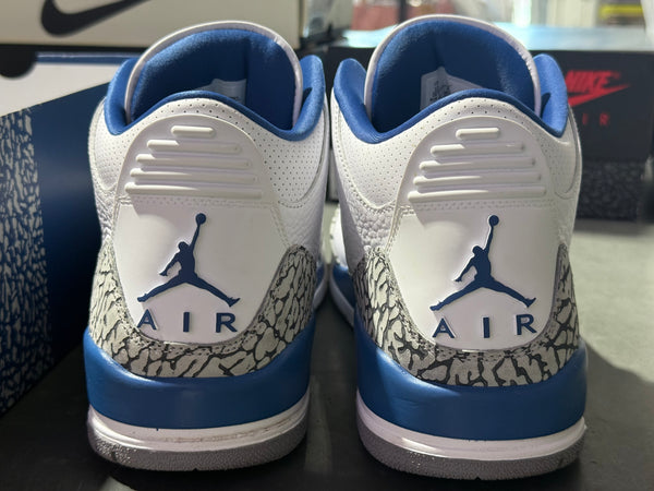 Air Jordan 3 Retro - Wizards Size 10