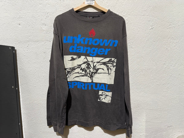 Saint Michael Unknown Danger Spiritual L/S Tee - Black Size Large