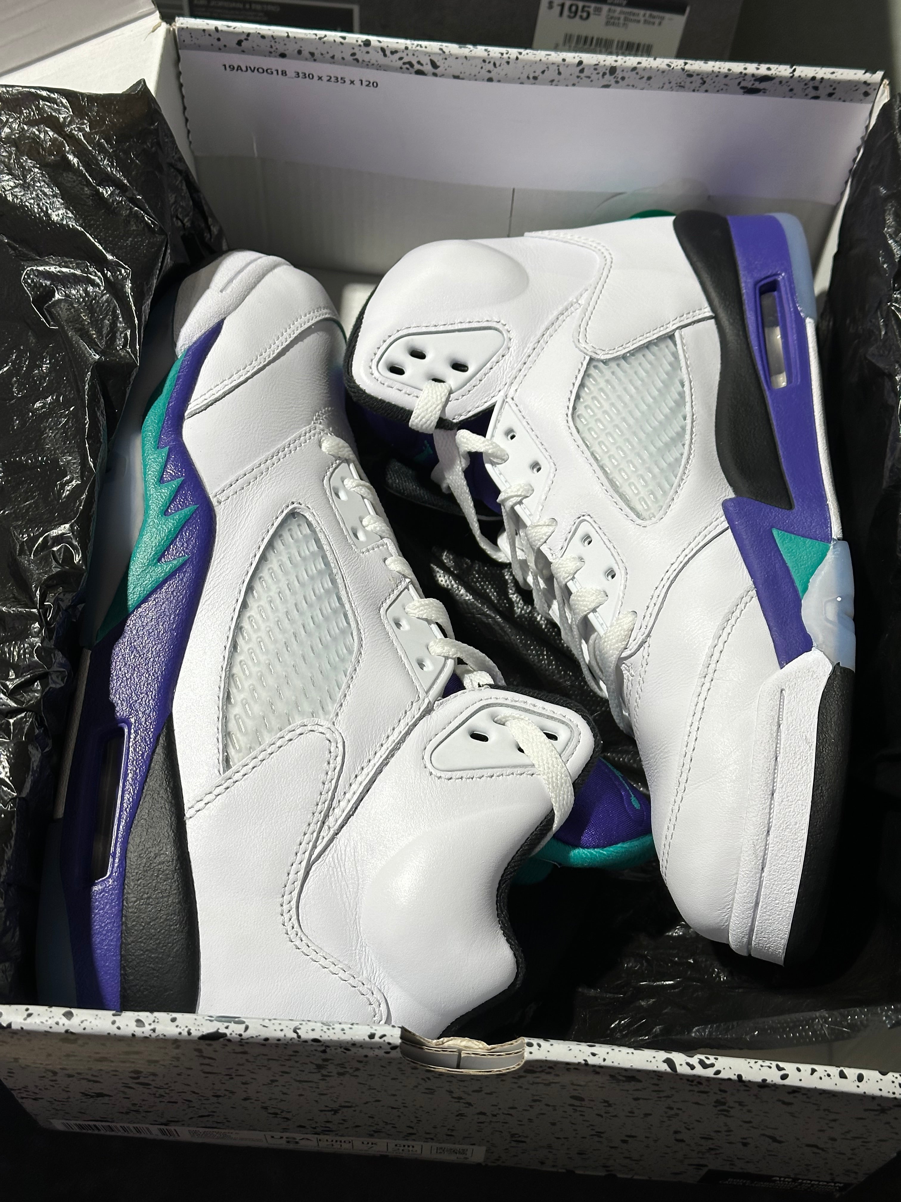 Air Jordan 5 Retro - Grape 2025 Size 8