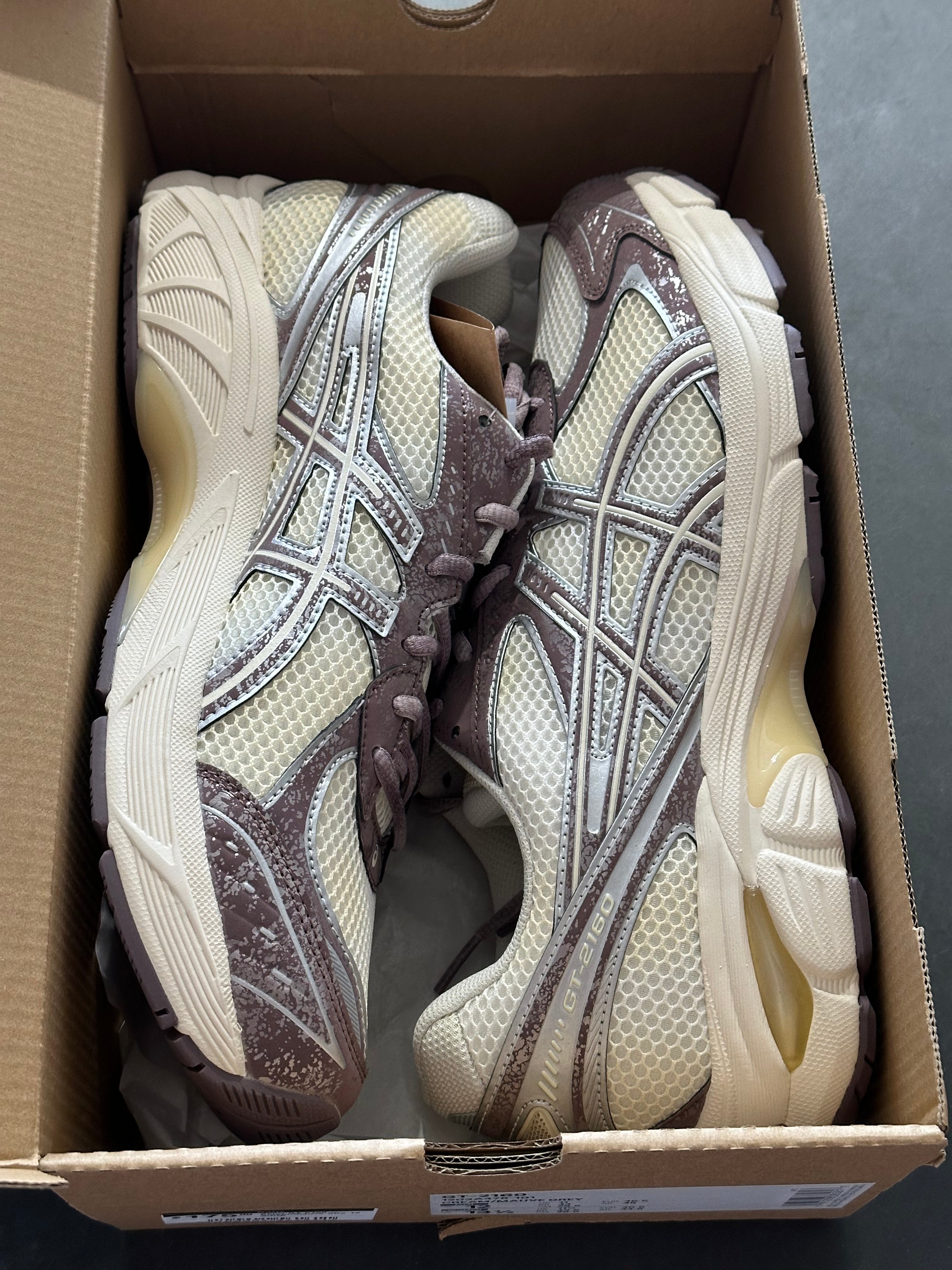 Asics GT 2160 - Cream/Mauve Size 12