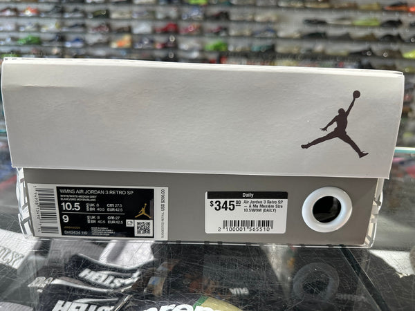 Air Jordan 3 Retro SP - A Ma Maniére Size 10.5W/9M