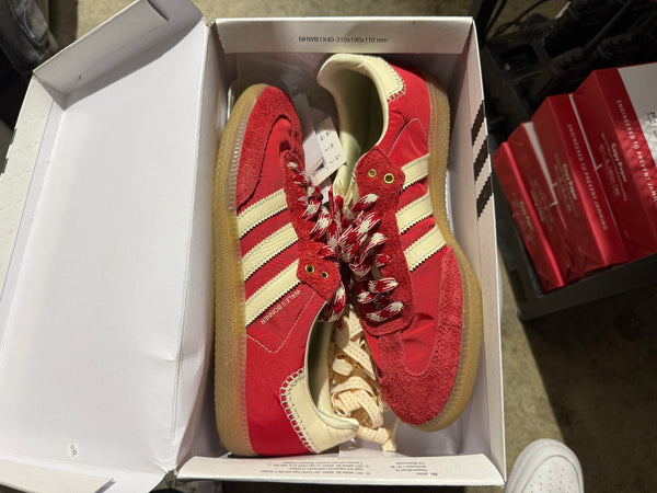 Adidas x Wales Bonner Samba - Scarlet Size 9.5
