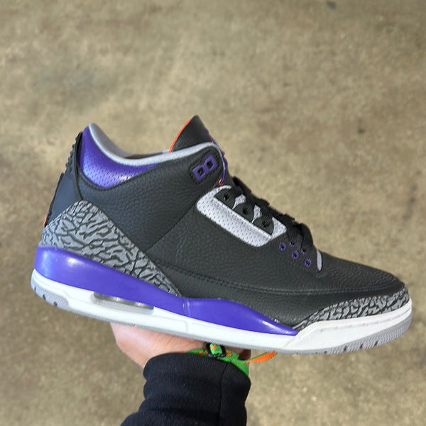 Air Jordan 3 Retro - Court Purple Size 10