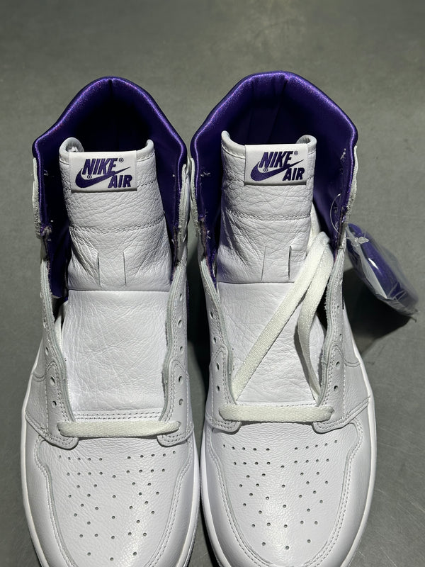 WMNS Air Jordan 1 High OG - Purple Metallic Size 11W/9.5M
