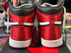 WMNS Air Jordan 1 High OG - Satin Black Toe Size 9.5W/8M