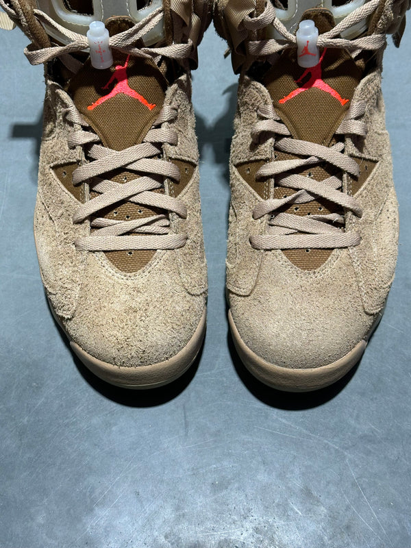 Air Jordan 6 Retro SP - Travis Scott/British Khaki Size 9
