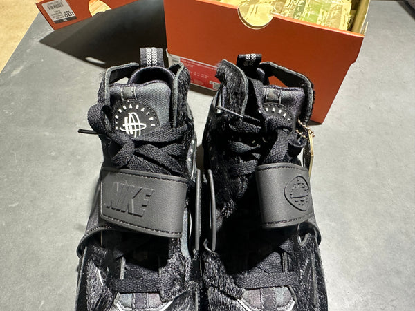 Nike Air Trainer Huarache SP x CRTZ - Black Pony Hair Size 8.5