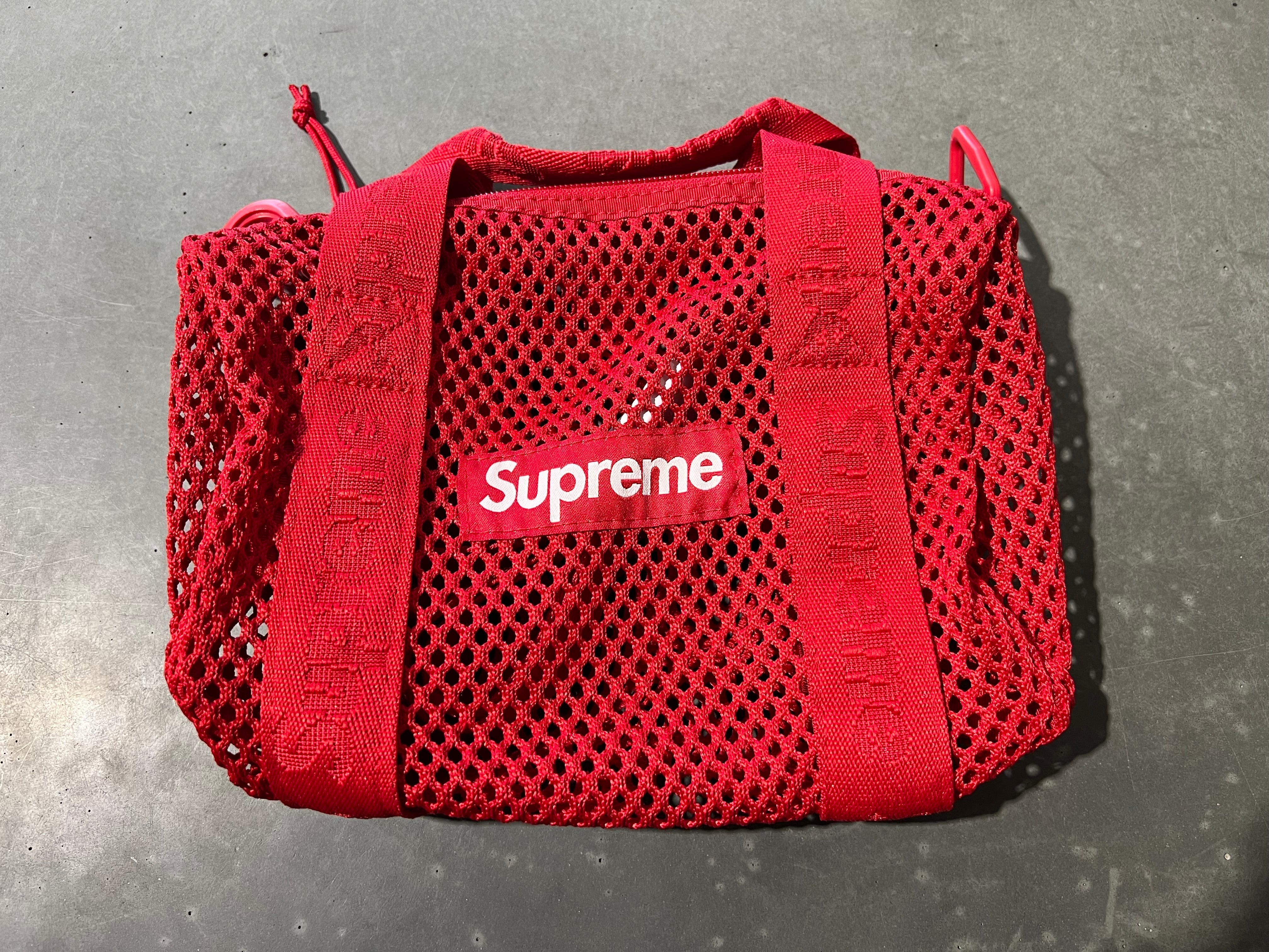 NEW Supreme SS25 Mesh Mini Duffle Bags