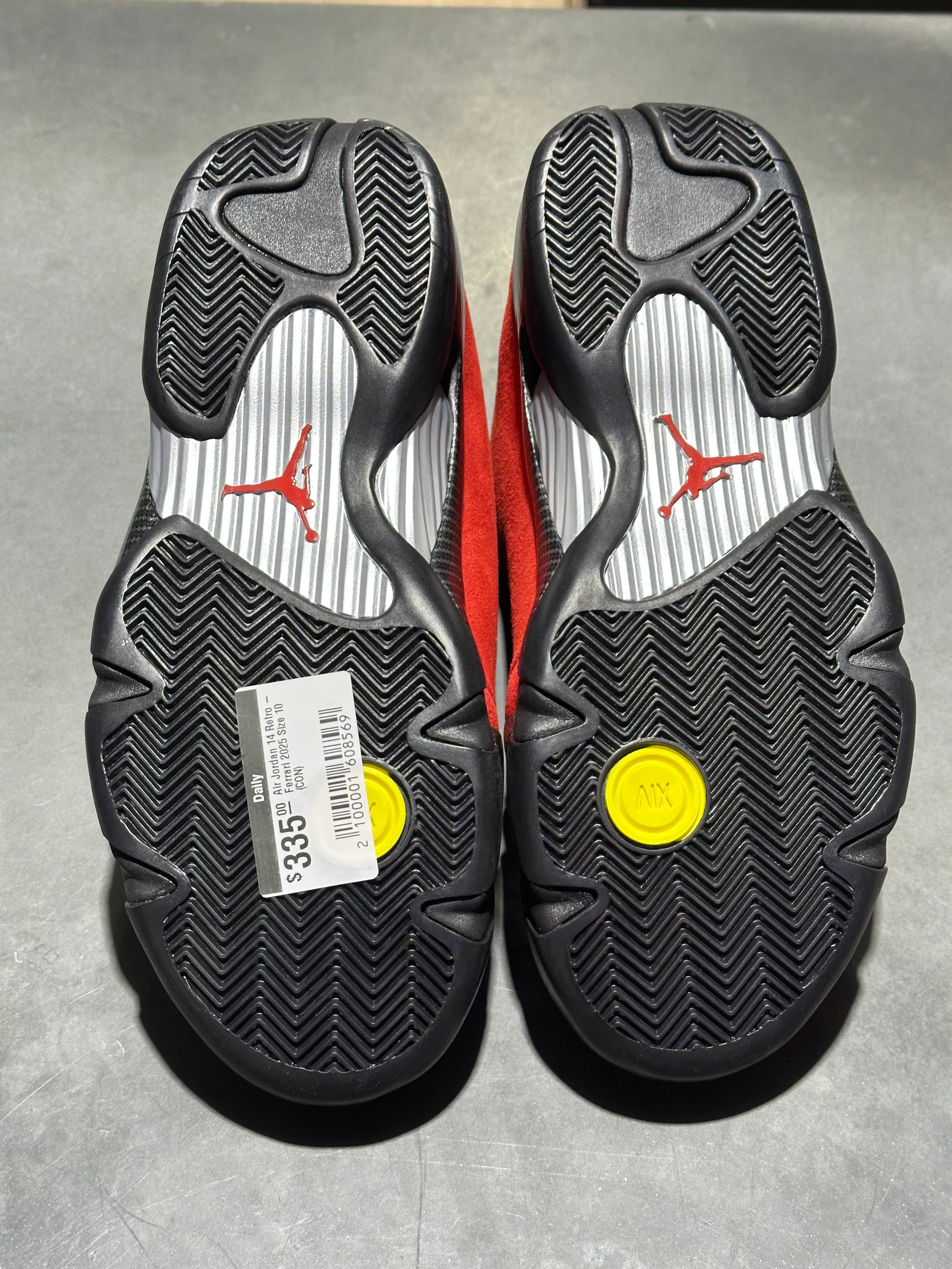 Air Jordan 14 Retro - Ferrari 2025 Size 8