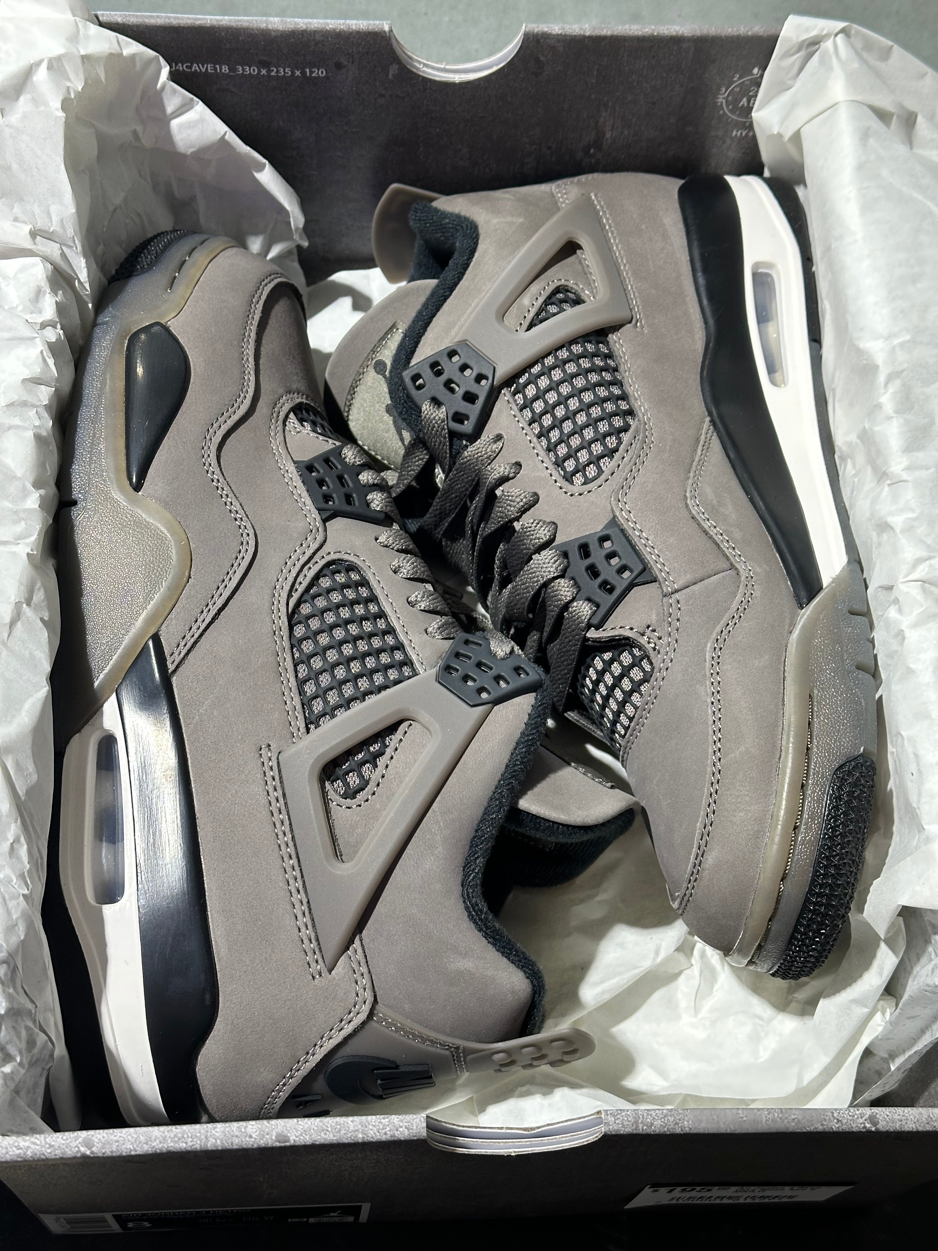 Air Jordan 4 Retro - Cave Stone Size 10.5