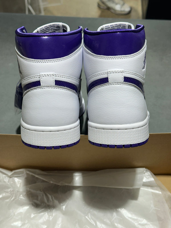 WMNS Air Jordan 1 High OG - Purple Metallic Size 11W/9.5M