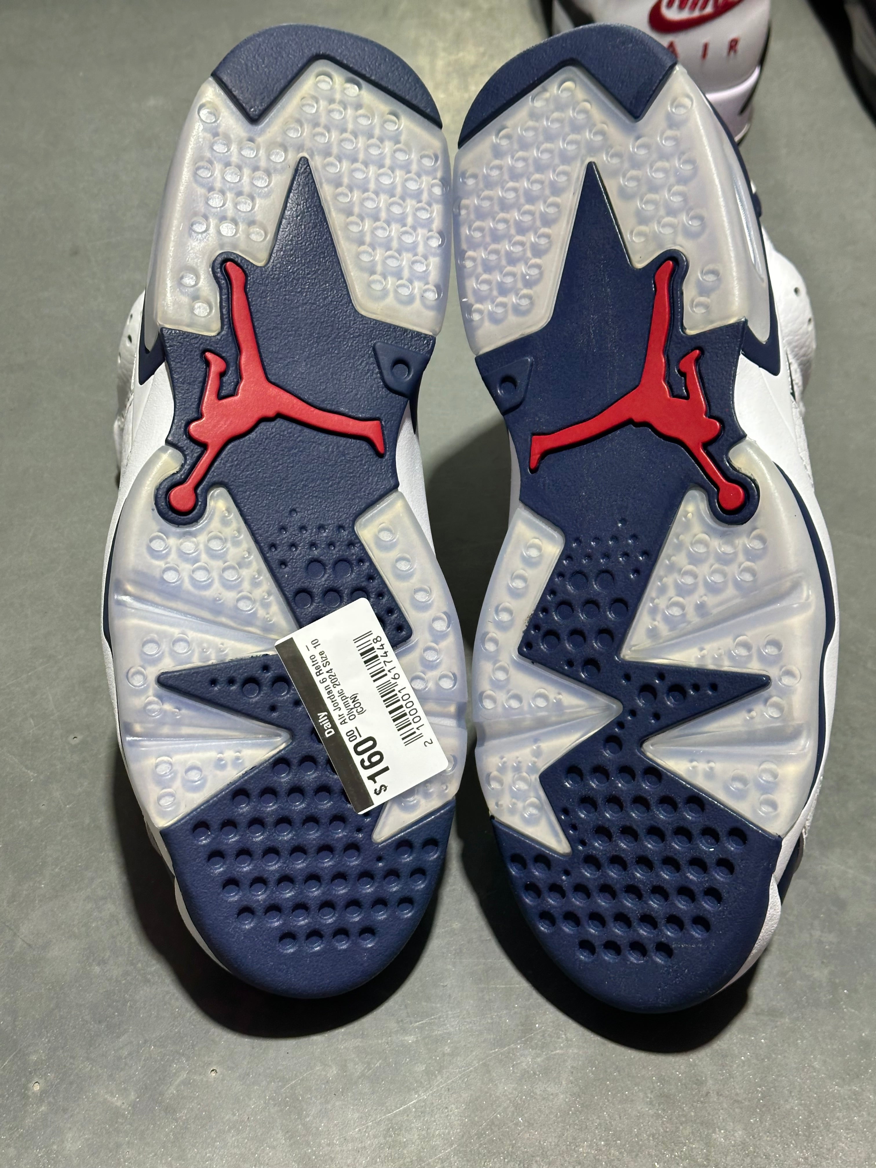 Air Jordan 6 Retro - Olympic 2024 Size 10
