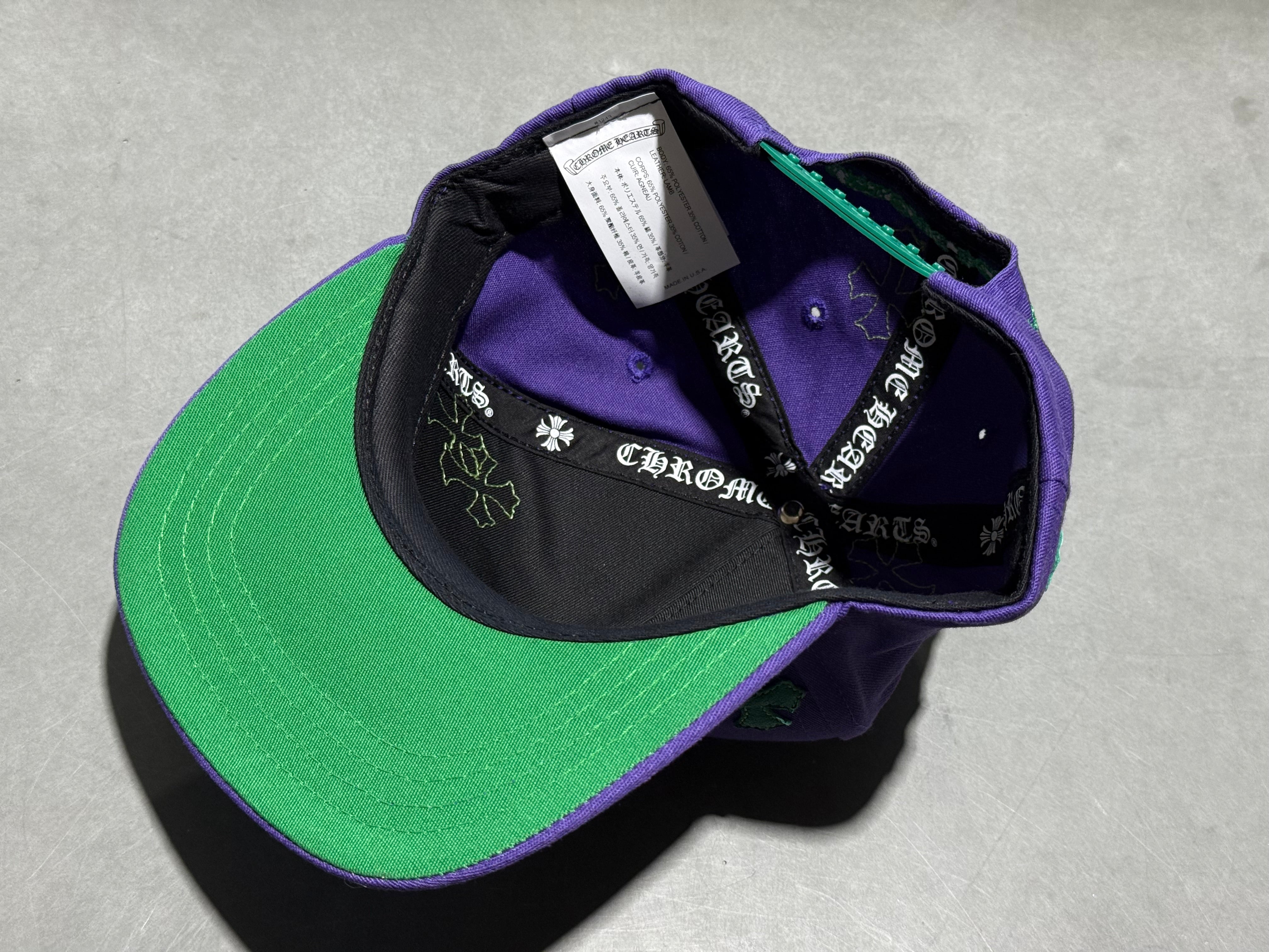 NEW Chrome Hearts Cross Patch Snapback - Joker