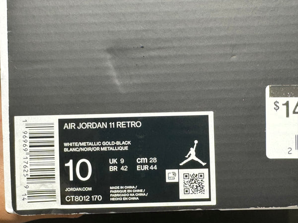 Air Jordan 11 Retro - Gratitude Size 10