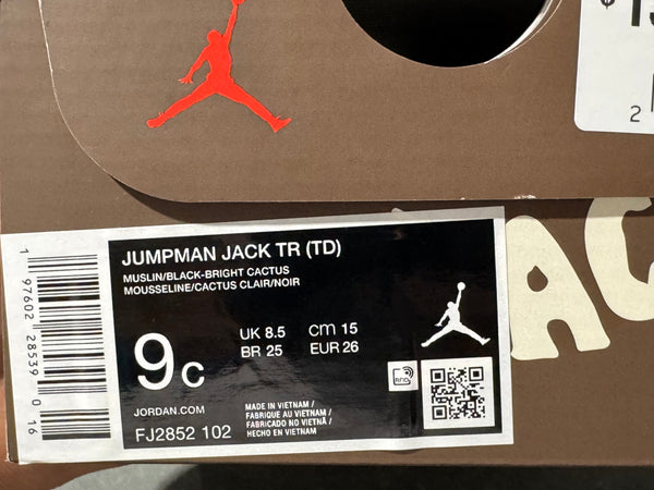 Jumpman Jack TR TD - Bright Cactus Size 9C