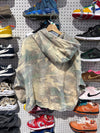 NEW Vale Cheetah Camo Zip Up Hoodie - Multi Size Large