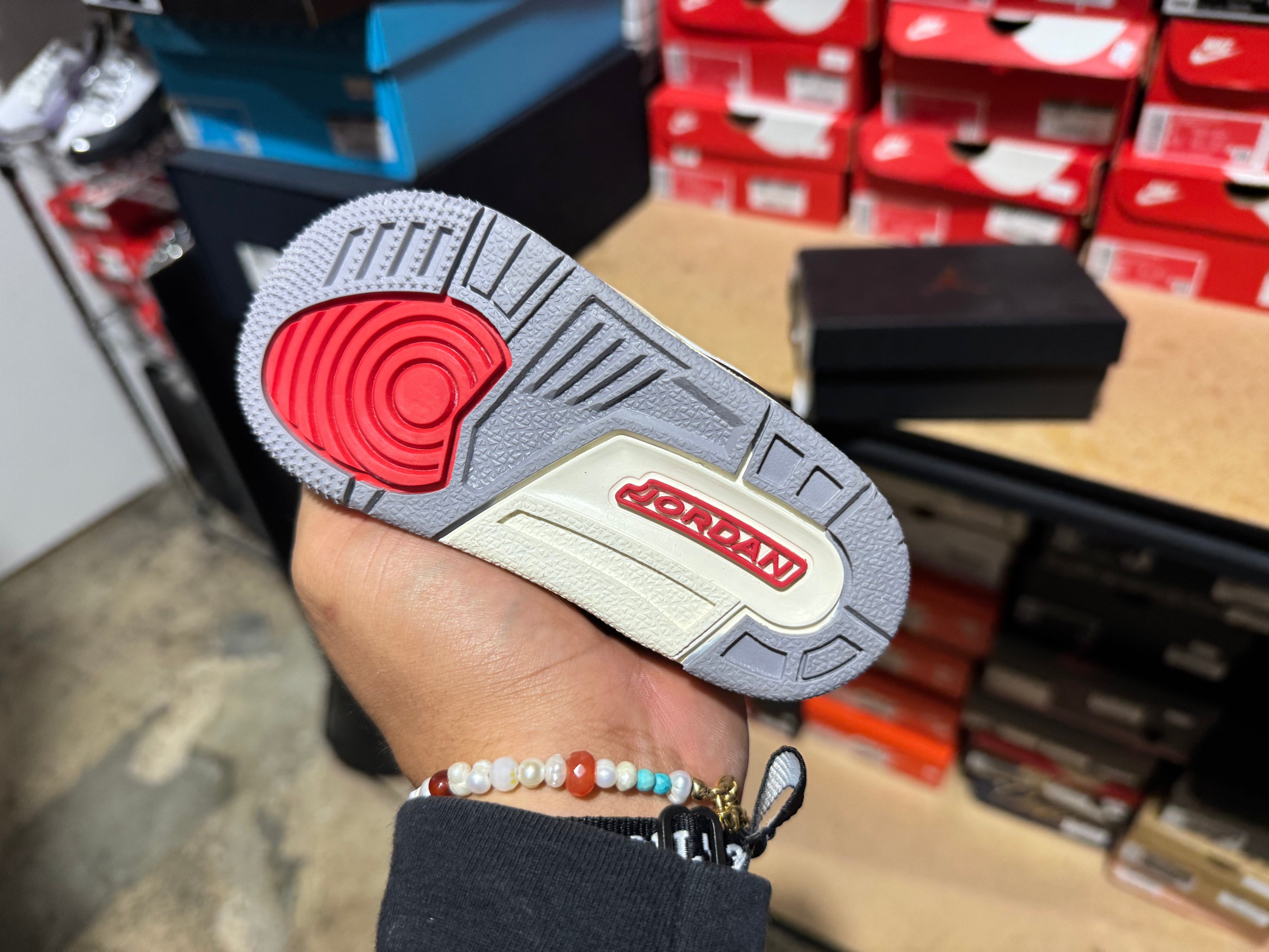 Air Jordan 3 Retro (TD) - White Cement Reimagined Size 5C