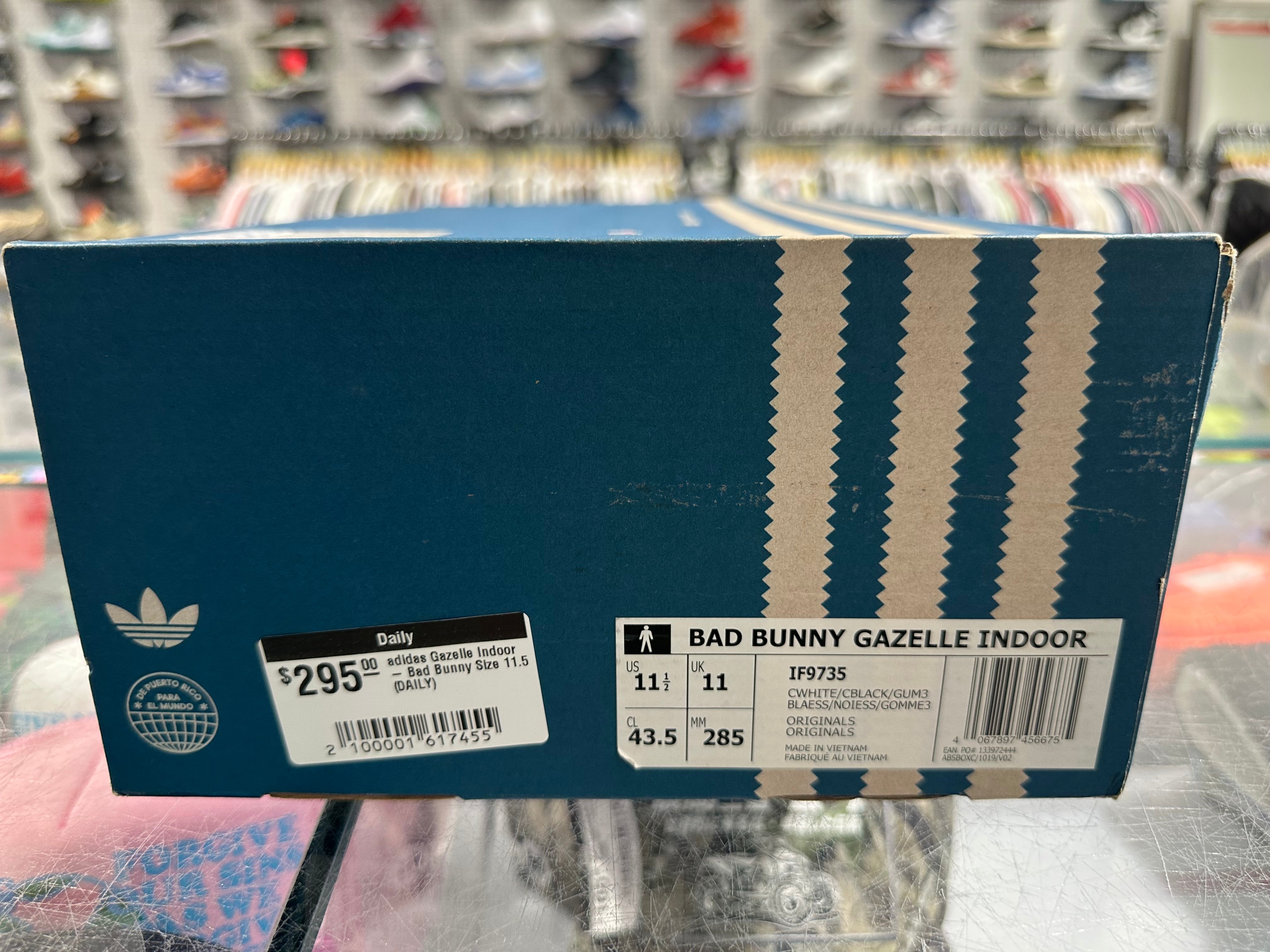 adidas Gazelle Indoor - Bad Bunny Size 11.5