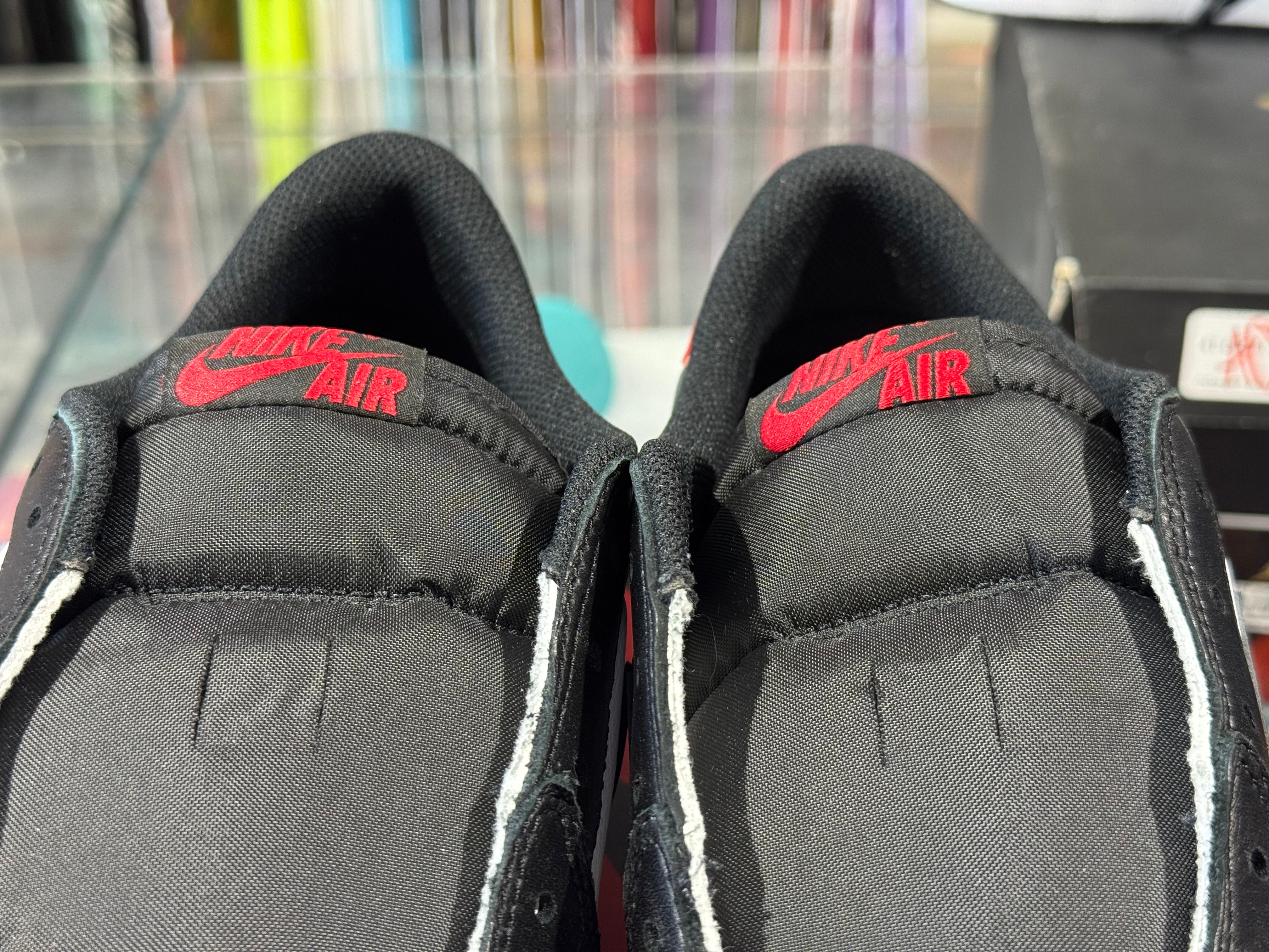 Air Jordan 1 Retro Low OG - Black Toe Size 13