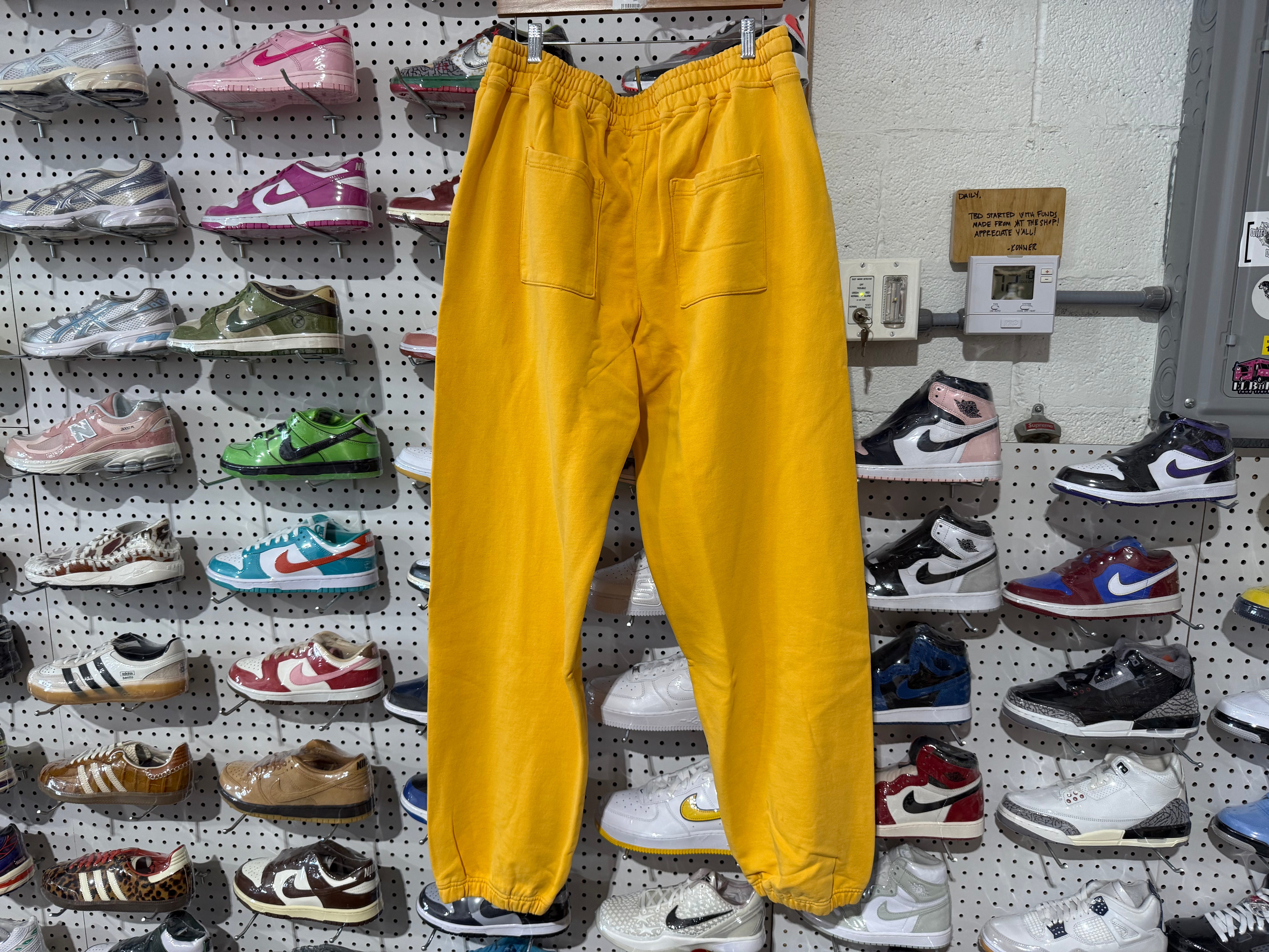 NEW Vale Sweatpants - Yellow Size XL