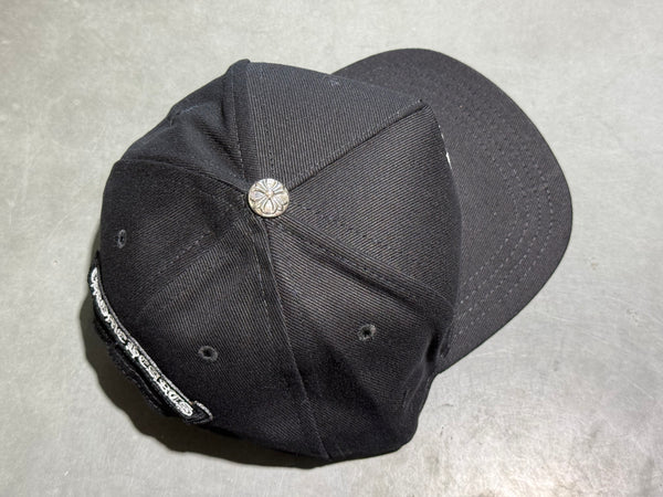 NEW Chrome Hearts Denim Baseball Cap - 3 Crosses
