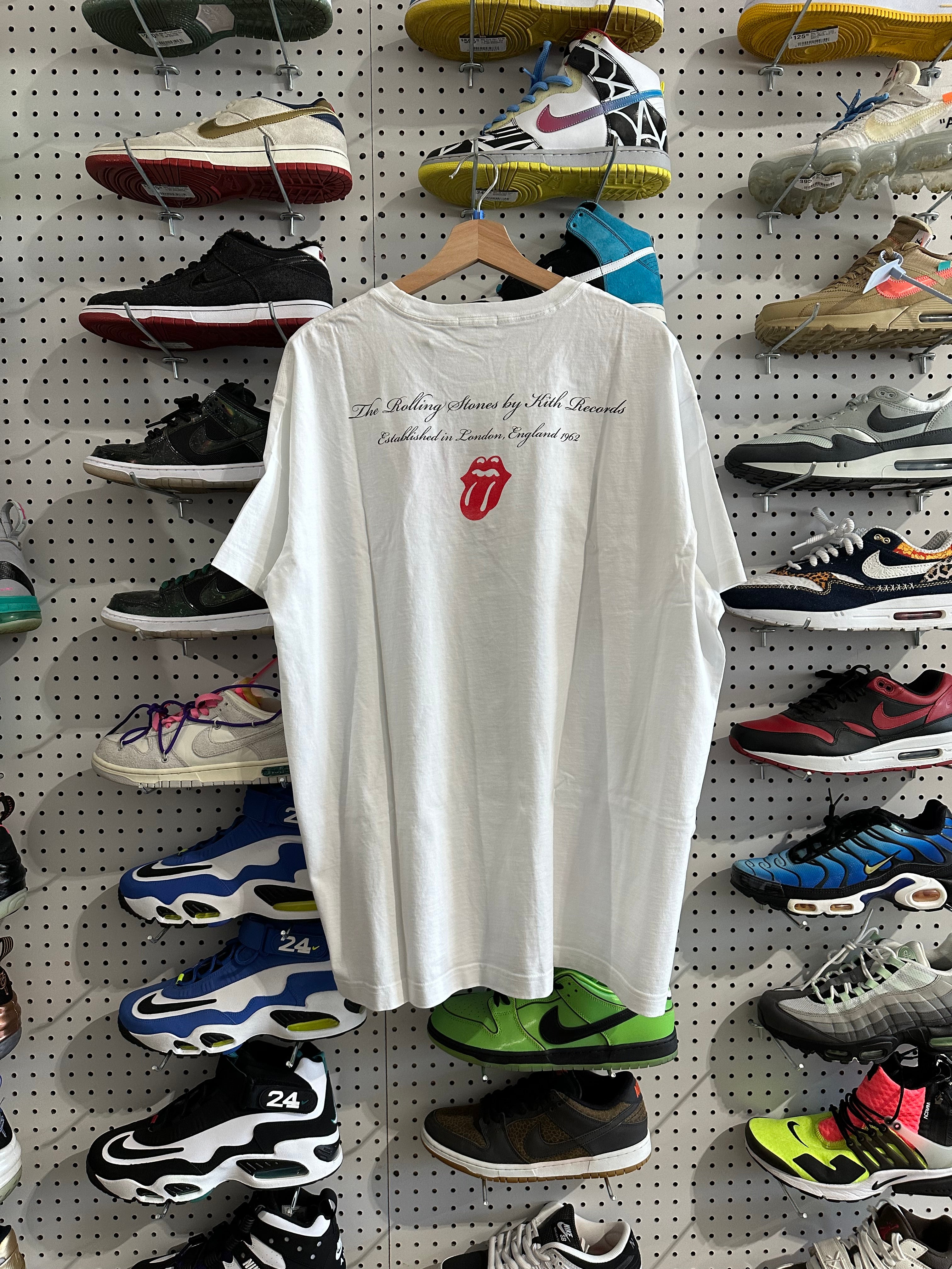 NEW KITH x Mick Jagger London Tee - White