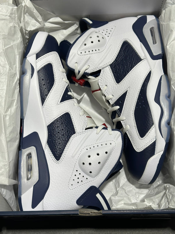 Air Jordan 6 Retro - Olympic 2024 Size 10