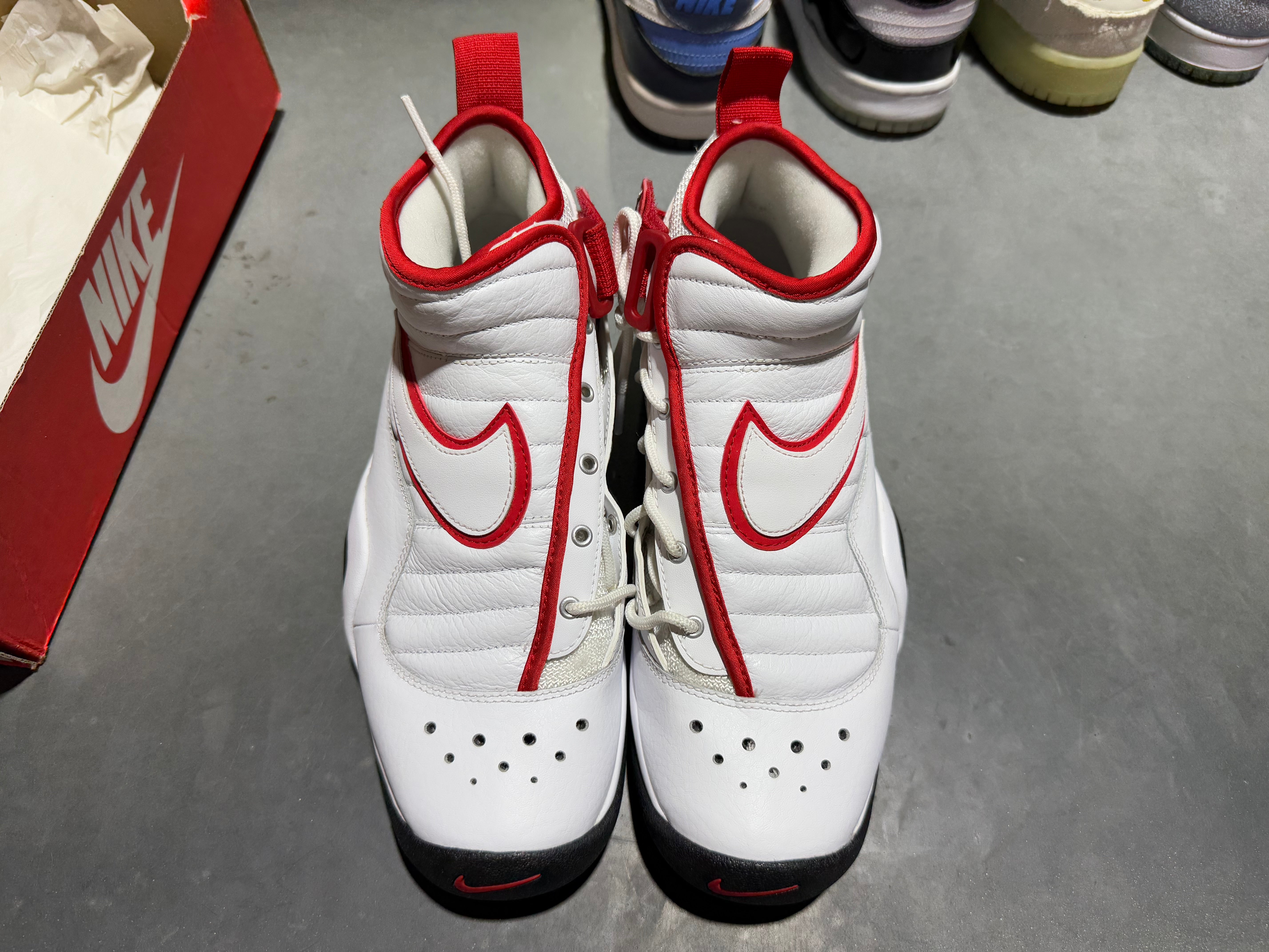Nike Air Shake Ndestrukt 2017 - White/Red Size 9