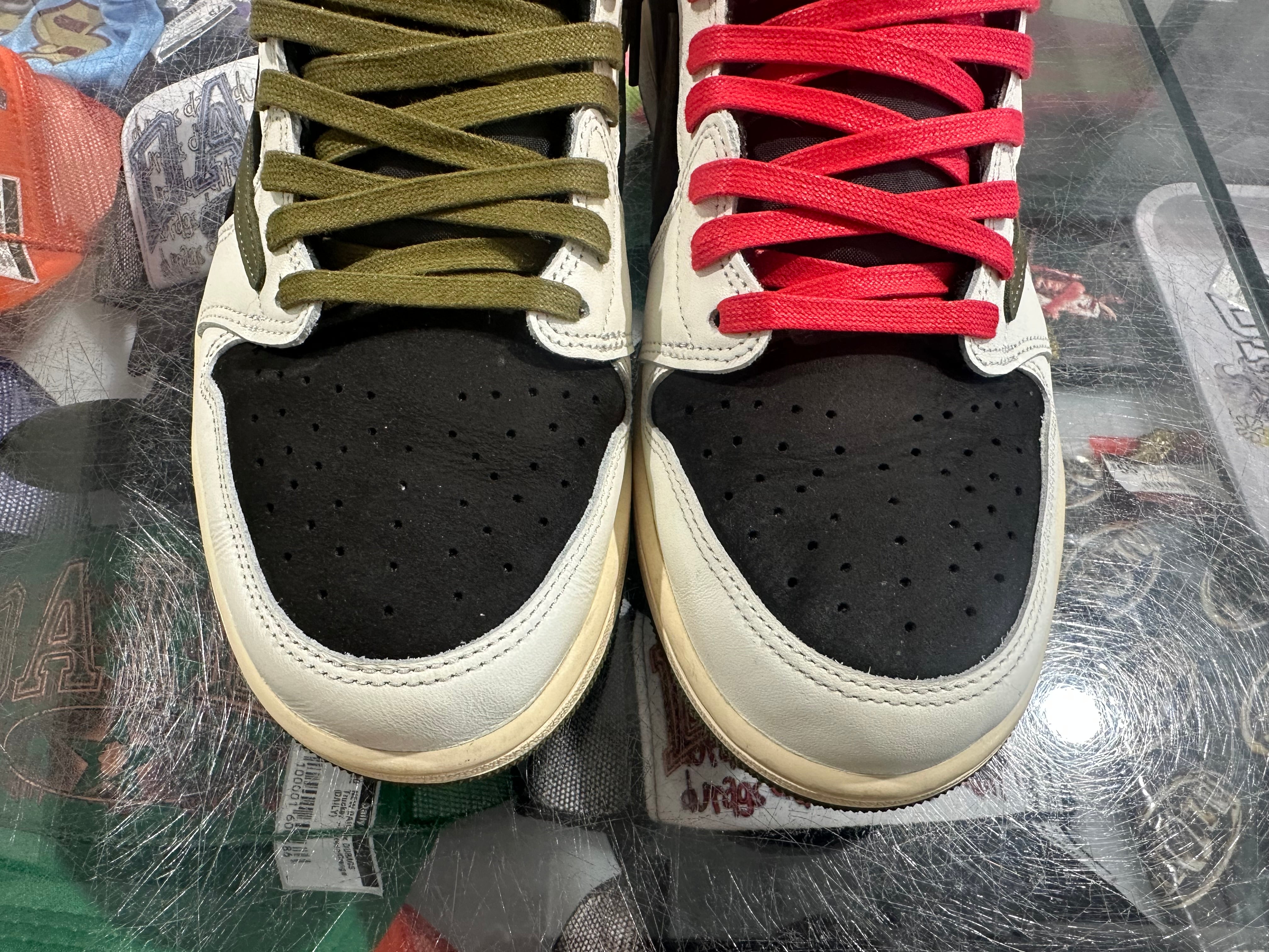 Air Jordan 1 Retro Low OG SP - Travis Scott Olive Size 12W/10.5M