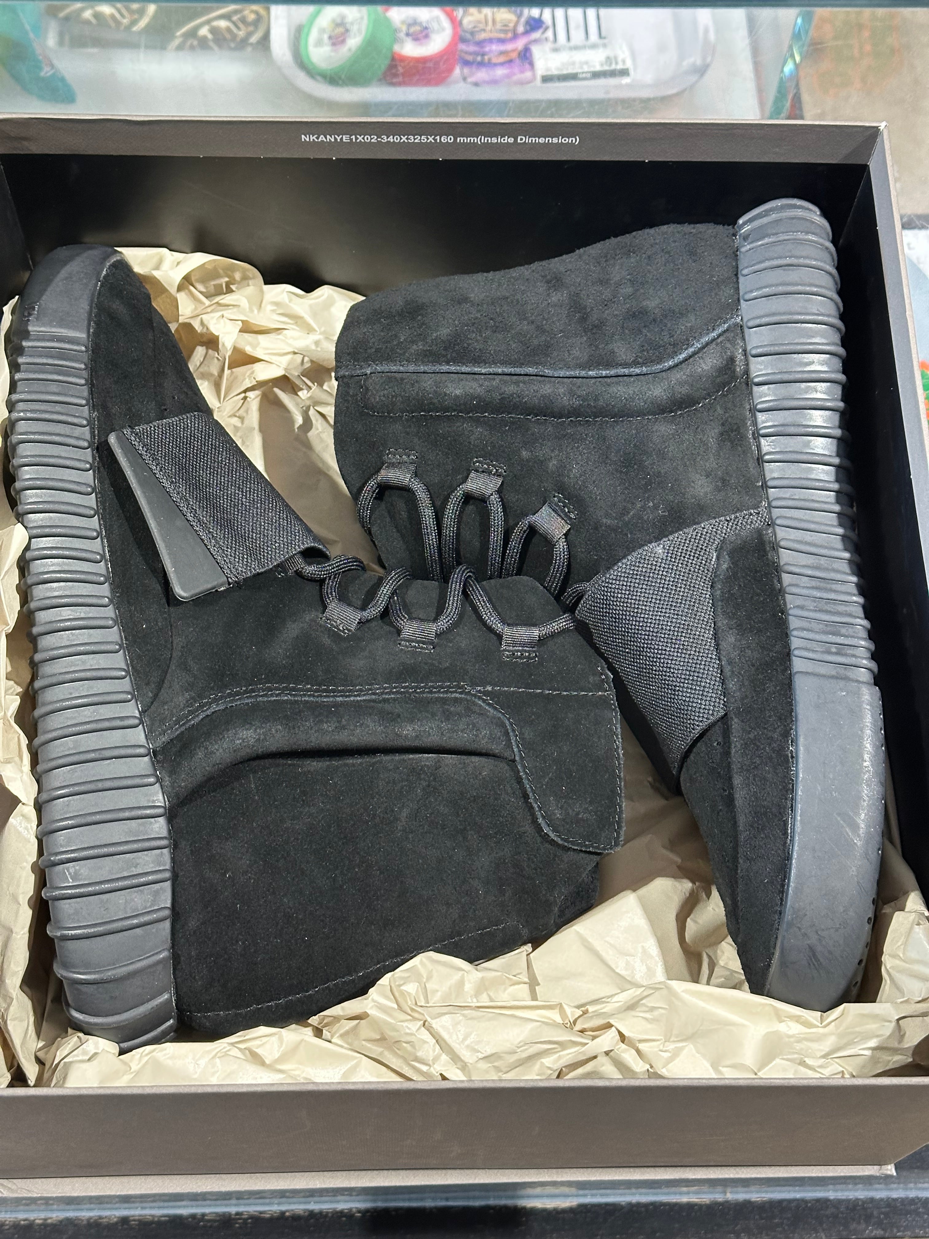 Adidas Yeezy Boost 750 - Triple Black Size 10
