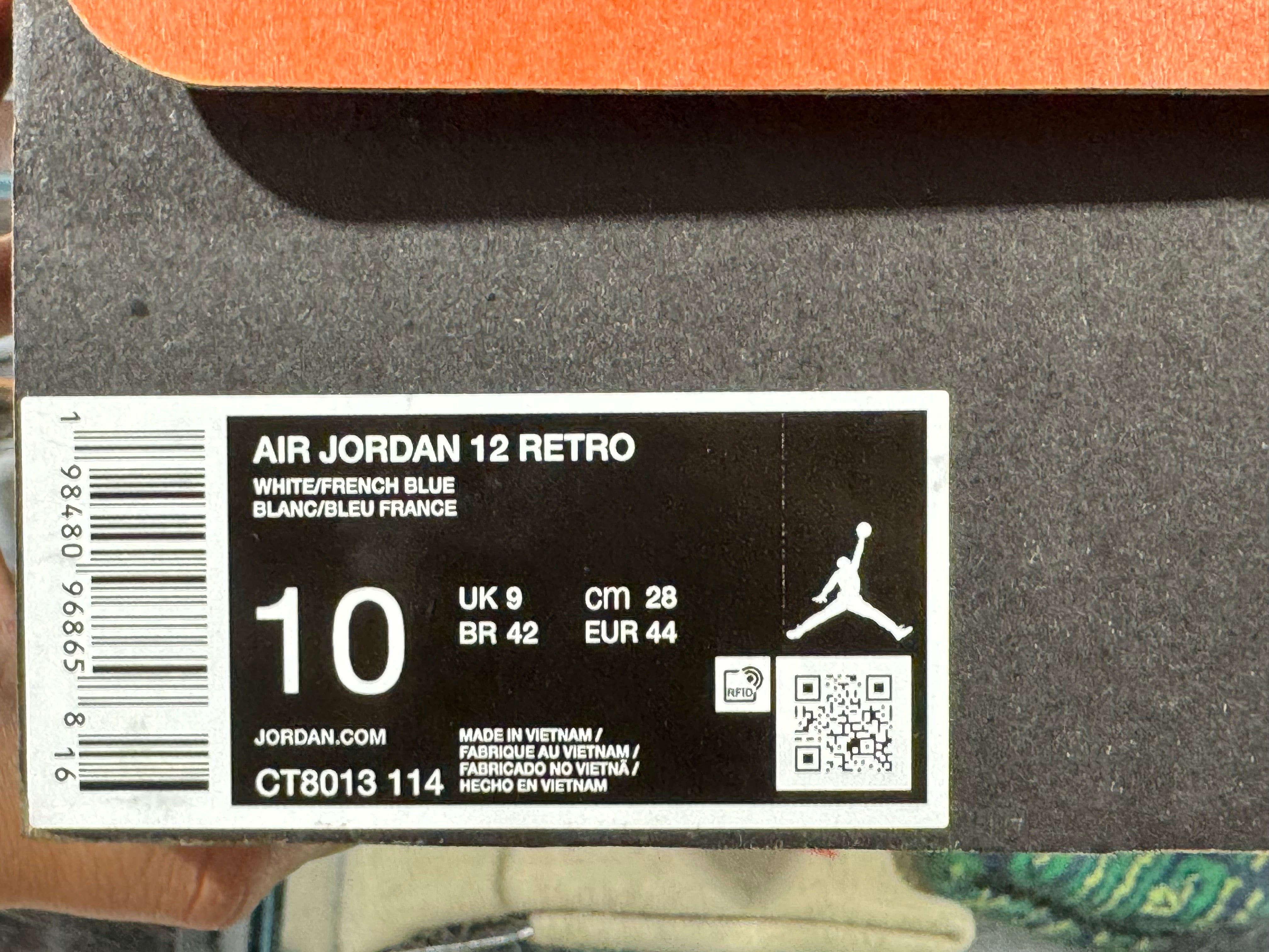 Air Jordan 12 Retro - French Blue Size 10
