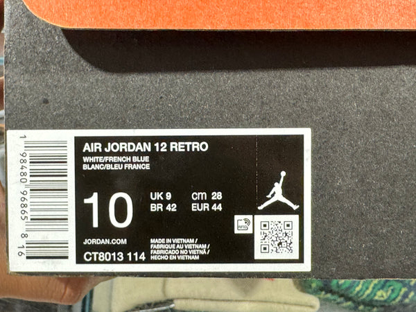 Air Jordan 12 Retro - French Blue Size 10