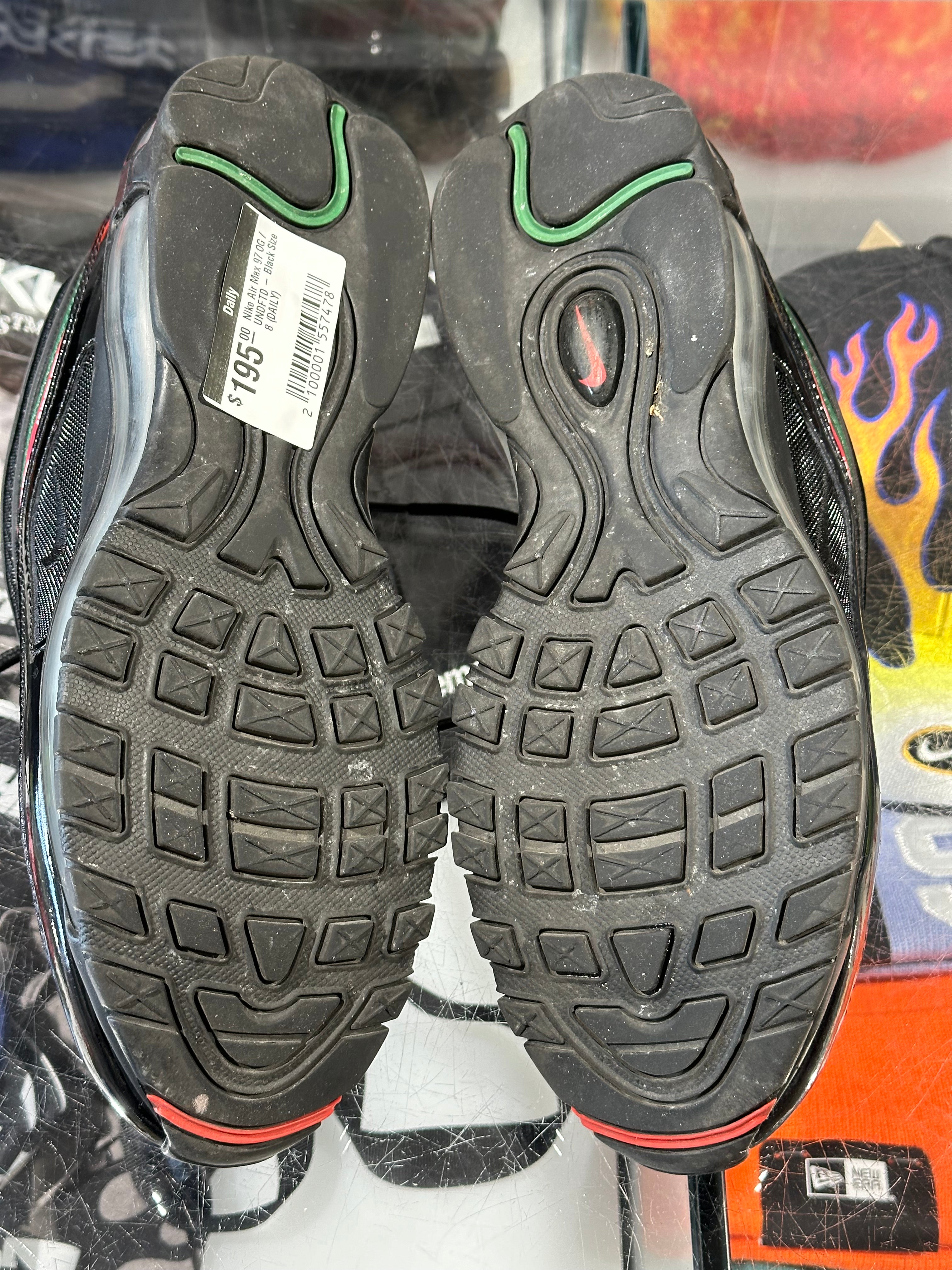 Nike Air Max 97 OG / UNDFTD - Black Size 8