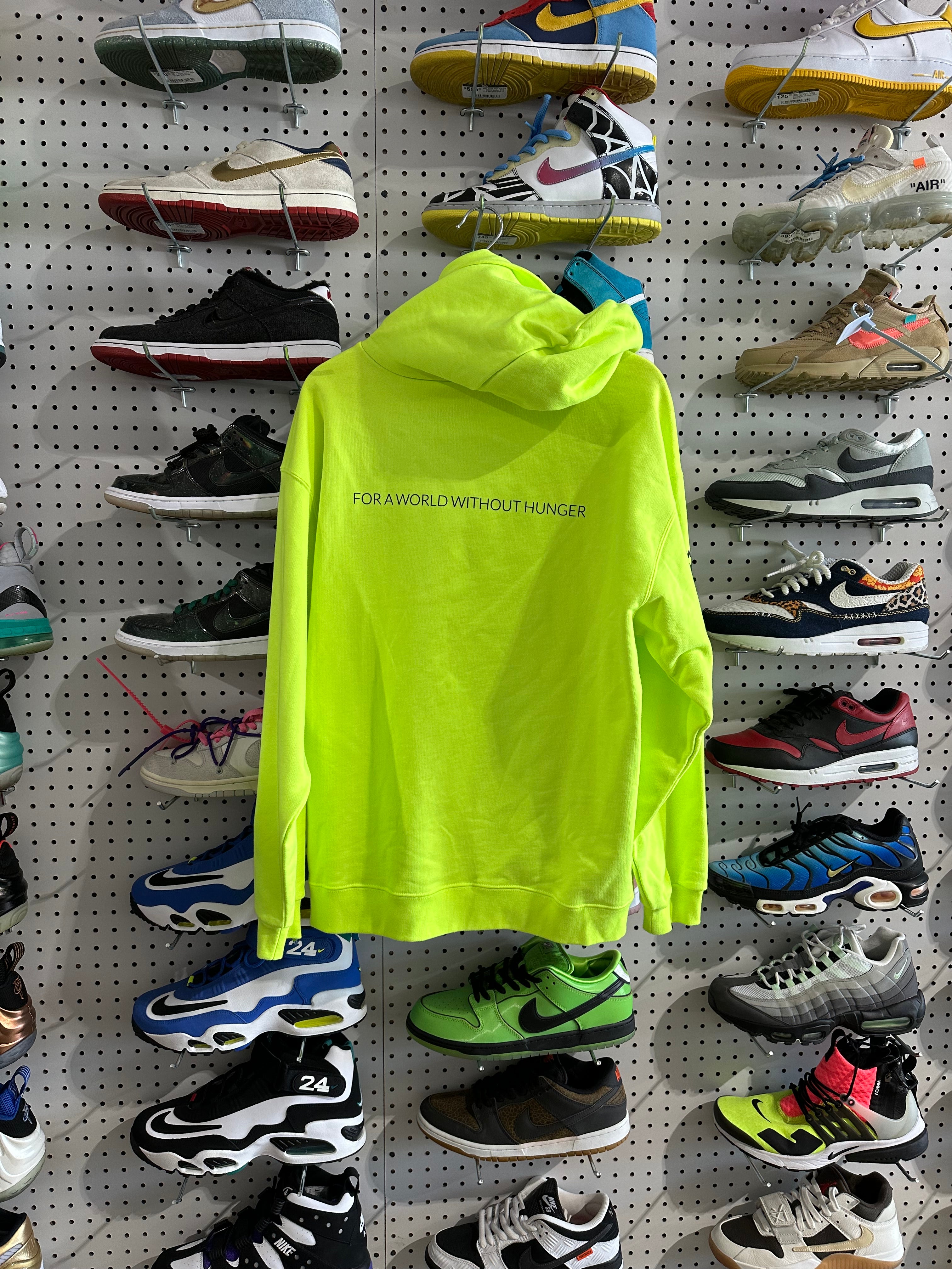 NEW Balenciaga WFP Hoodie - Yellow Size Small